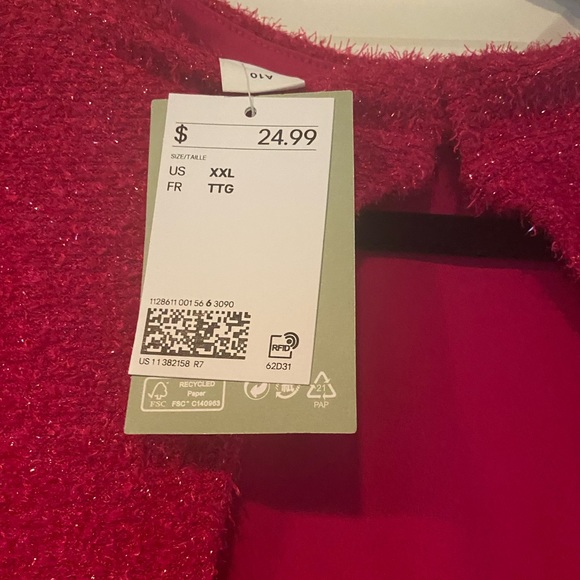 H&M Hot Pink Oversized Tunic - Picture 7 of 10